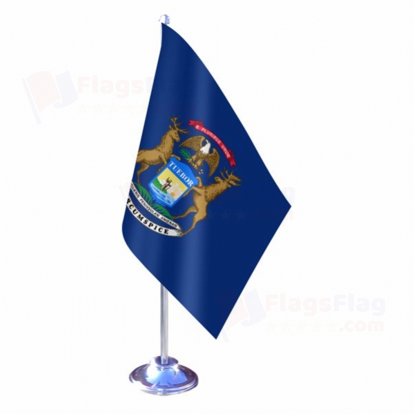Michigan Single Table Flag