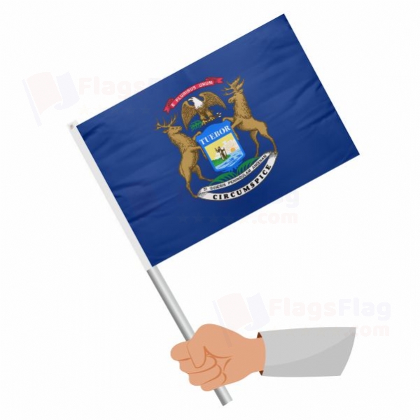 Michigan Stick Flag