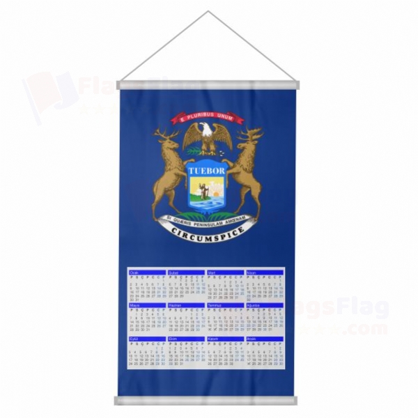 Michigan Woven Fabric Digital Printing Calendar