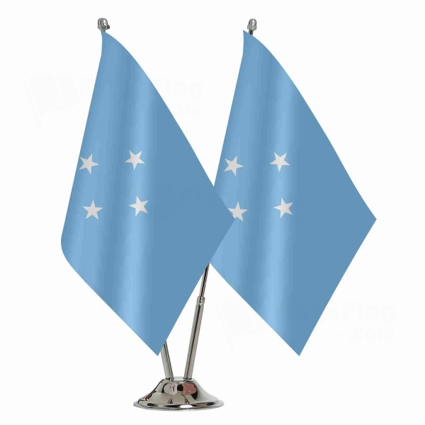 Micronesia 2 Table Flags