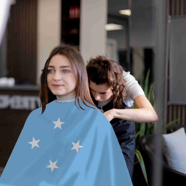 Micronesia Barber Apron