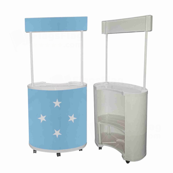 Micronesia Round Display Stand