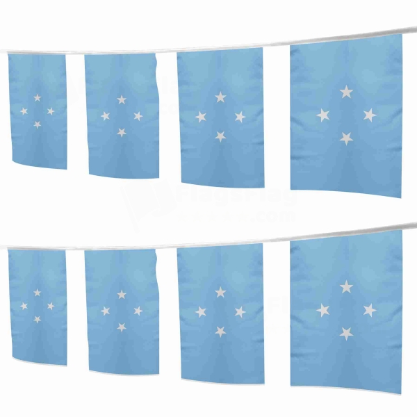 Micronesia Square String Flags