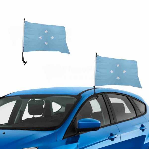 Micronesia Vehicle Convoy Flag