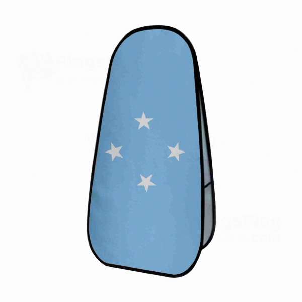 Micronesia Vertical Cloth Banner Display Stands