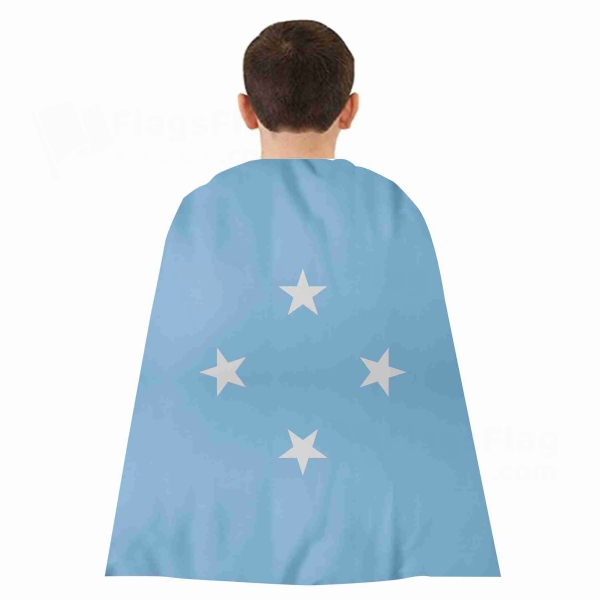 Micronesia Woven Fabric Cloak Digital Printing