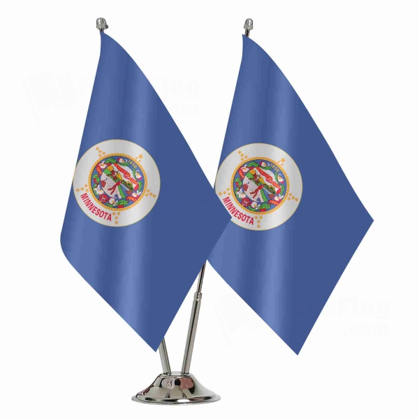 Minnesota 1983 2024 Binary Table Flag