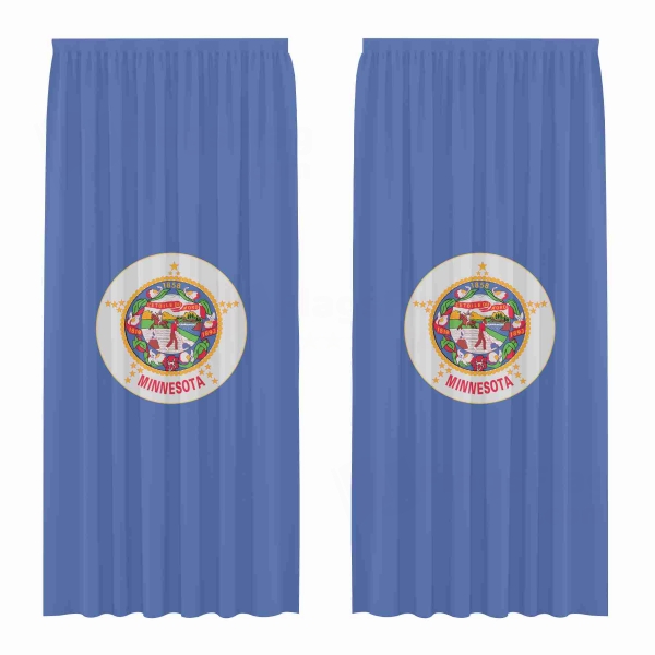 Minnesota 1983 2024 Digital Printed Curtains