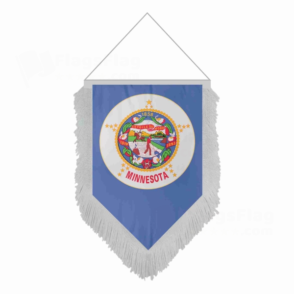 Minnesota 1983 2024 Pentagonal Flags