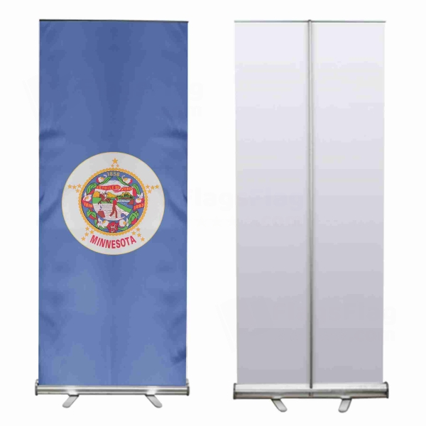 Minnesota 1983 2024 Roll Up Banner