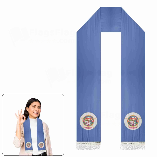 Minnesota 1983 2024 Scarf Digital Printing