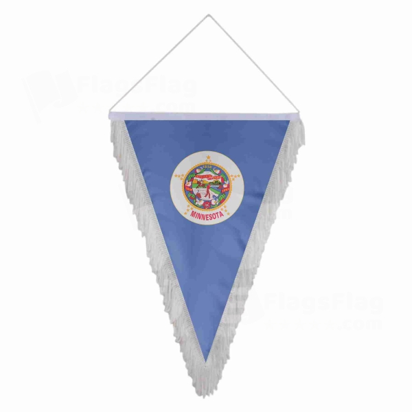 Minnesota 1983 2024 Triangle Fringed Streamers