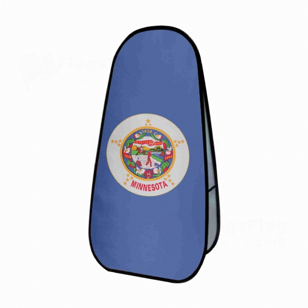 Minnesota 1983 2024 Vertical Cloth Banner Display Stands