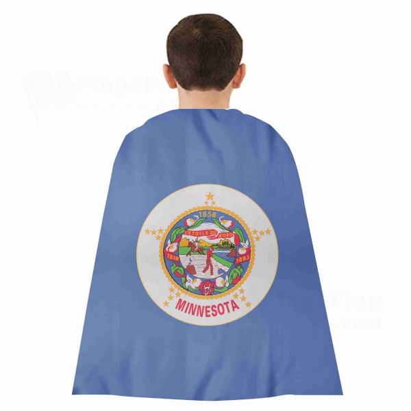 Minnesota 1983 2024 Woven Fabric Cloak Digital Printing