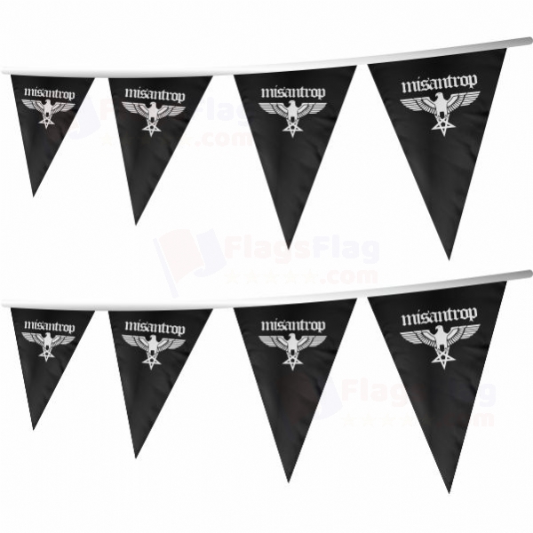 Misantrop Stringed Triangle Flag