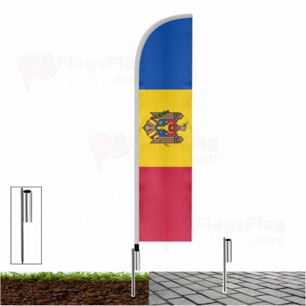 Moldova Beach Flags Moldova Sailing Flags