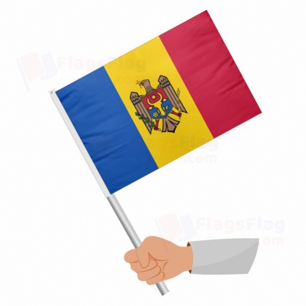 Moldova Stick Flag