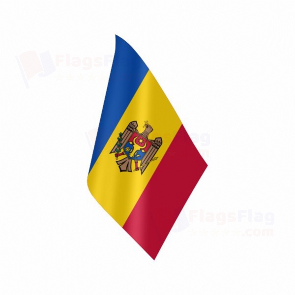 Moldova Table Flag