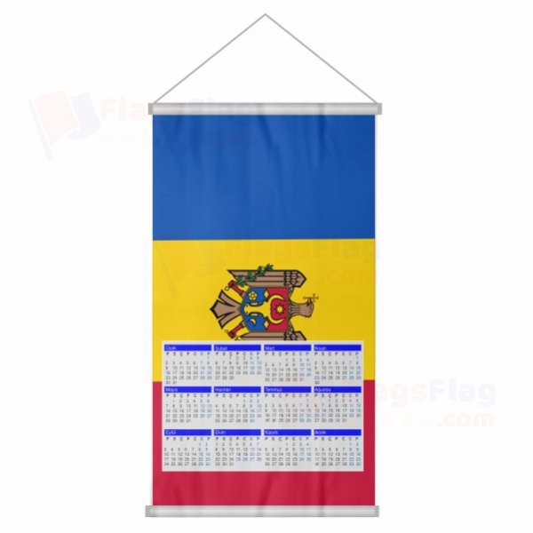 Moldova Woven Fabric Digital Printing Calendar