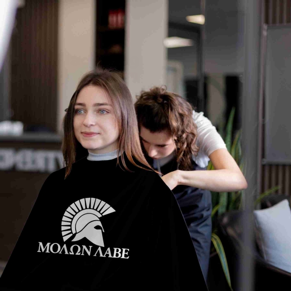 Molon Labe Barber Apron