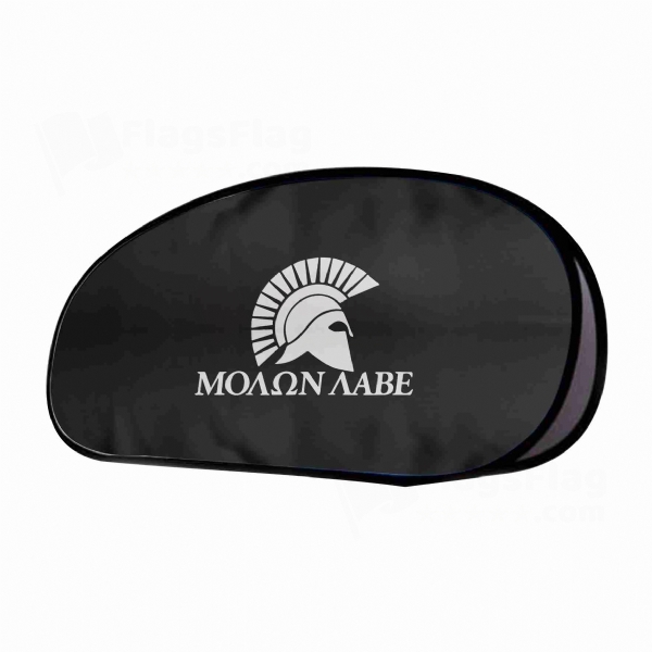 Molon Labe Horizontal Fabric Banner Display Stands