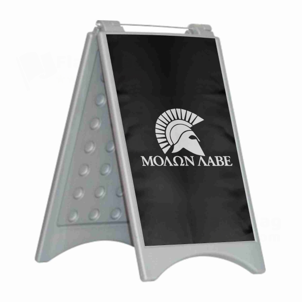 Molon Labe Open Molon Labe Close Plastic Pontoon