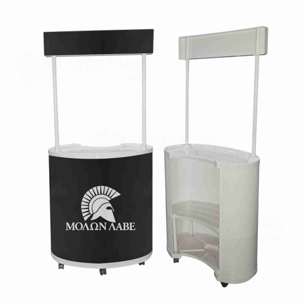 Molon Labe Round Display Stand
