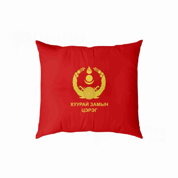 Mongolian Ground Force Digital Printed Pillow Cover
