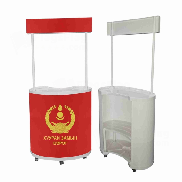 Mongolian Ground Force Round Display Stand