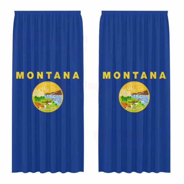 Montana Digital Printed Curtains
