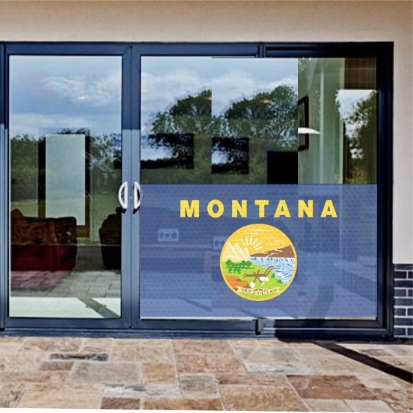 Montana Glass Film Montana One Way Vision Printing