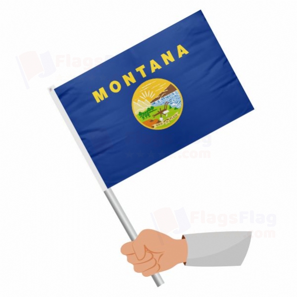 Montana Stick Flag