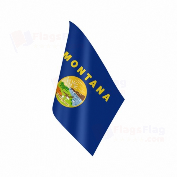 Montana Table Flag