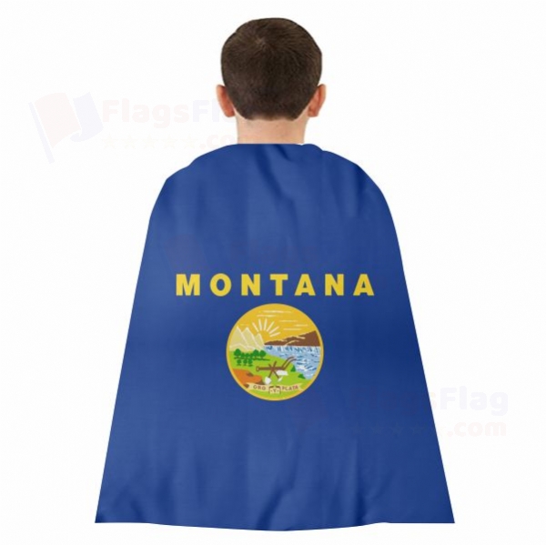 Montana Woven Fabric Cloak Digital Printing