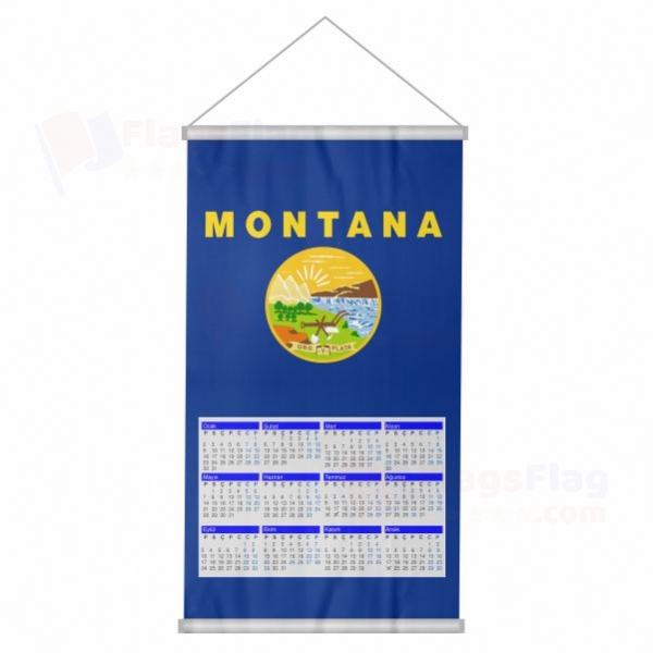 Montana Woven Fabric Digital Printing Calendar