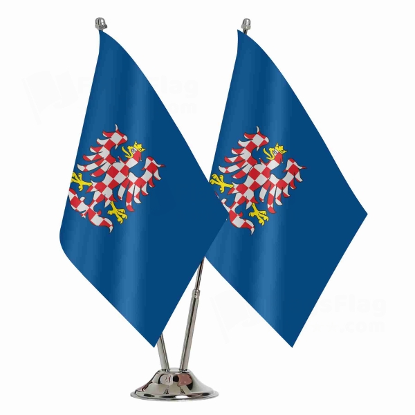 Moravia 2 Table Flags