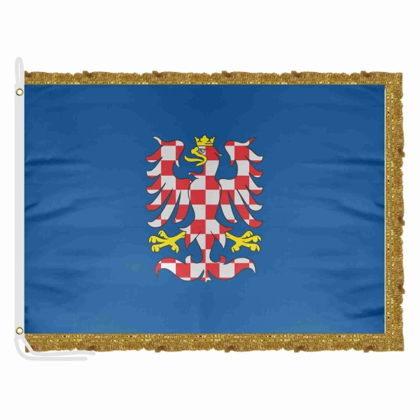 Moravia Satin Office Flag