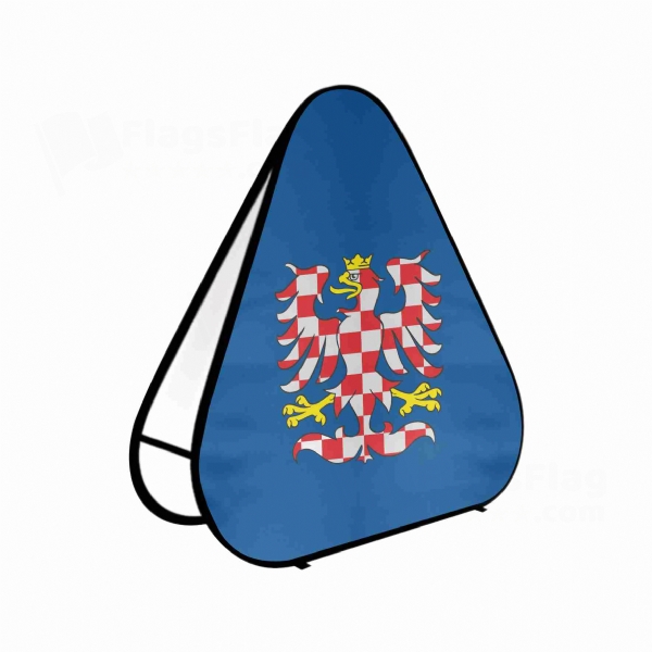 Moravia Triangle Fabric Banner Display Stands