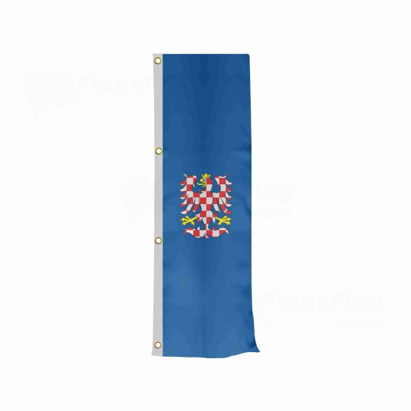 Moravia Vertically Raised Flags