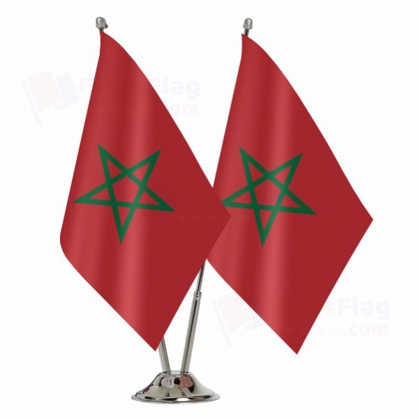 Morocco Binary Table Flag
