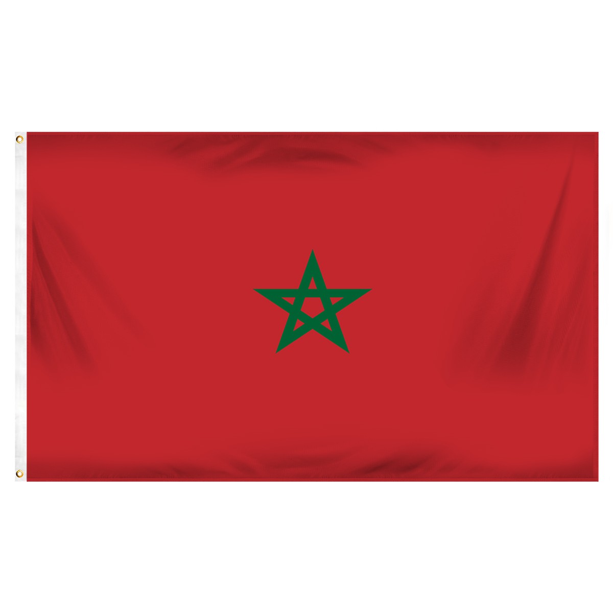 Morocco Car Convoy Flags