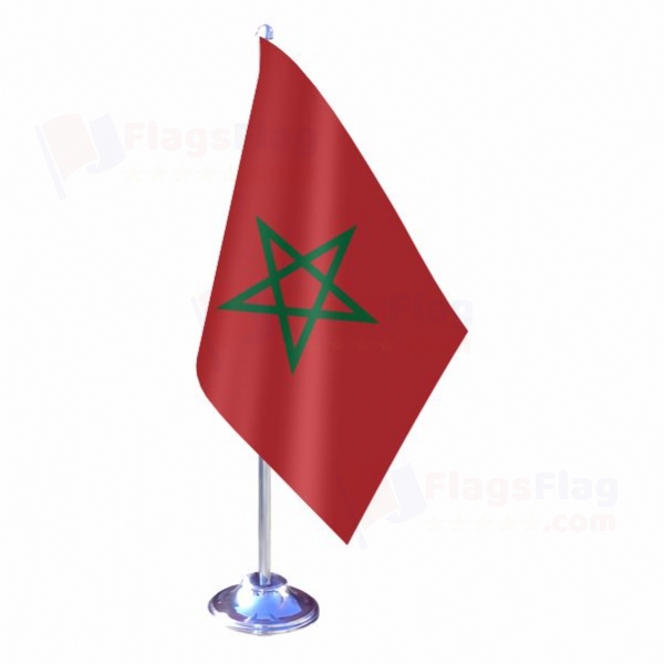 Morocco Single Table Flag