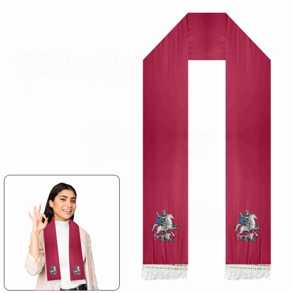 Moscow Scarf Digital Printing