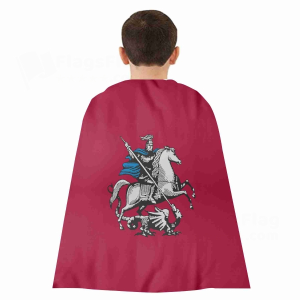Moscow Woven Fabric Cloak Digital Printing