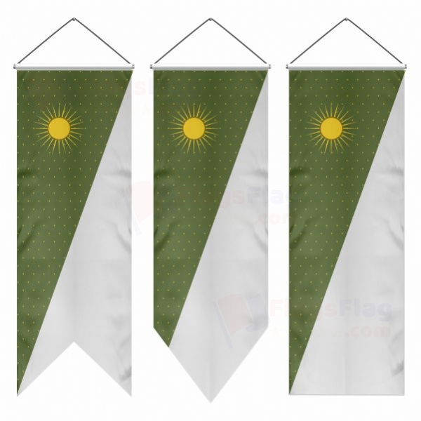 Mughal Empire Swallowtail Flags