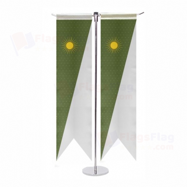 Mughal Empire T Table Flag
