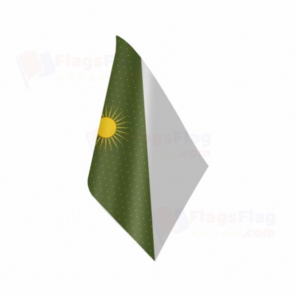 Mughal Empire Table Flag