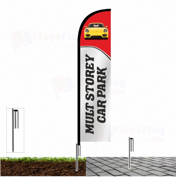 Multistorey Car Park Pavement Flags