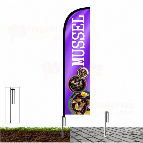 Mussel Advertising Flags