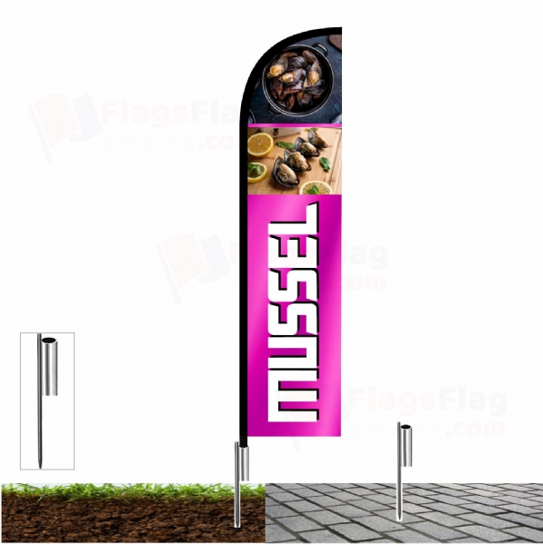 Mussel Beach Flags